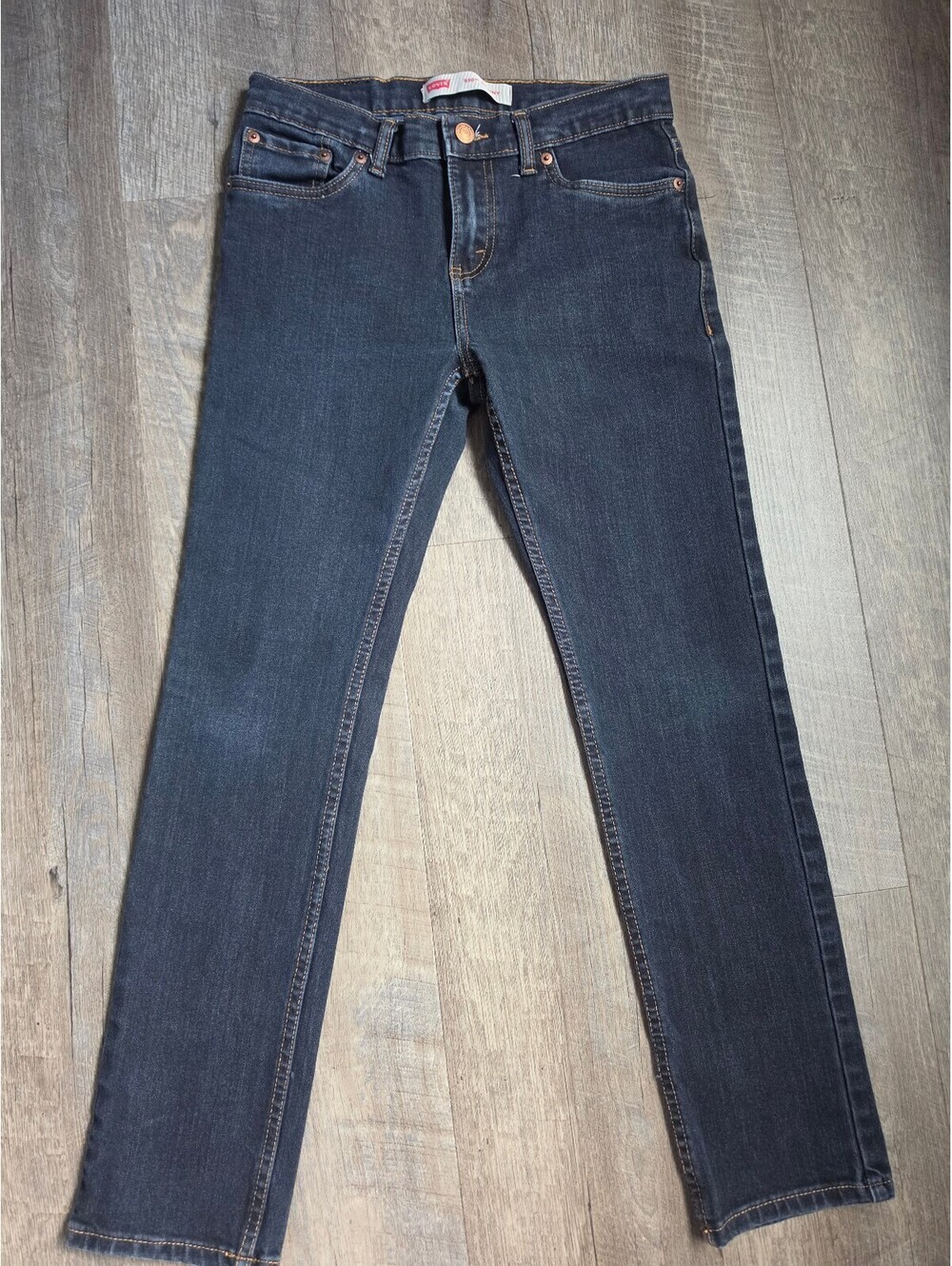 Levi's 510 Skinny Jeans Size 27x27 in Dark Blue Denim